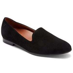Vionic Willa Slip On Flat Size 8 Black Suede